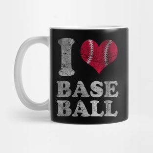 I Heart Baseball Mug